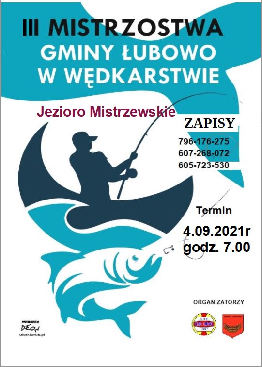 plakat wędkarstwo