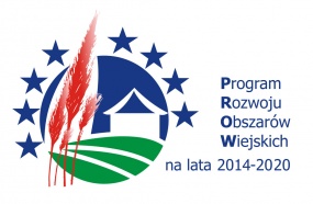 logotyp Programu Rozwoju Obszarów Wiejskich na lata 2014 - 2020