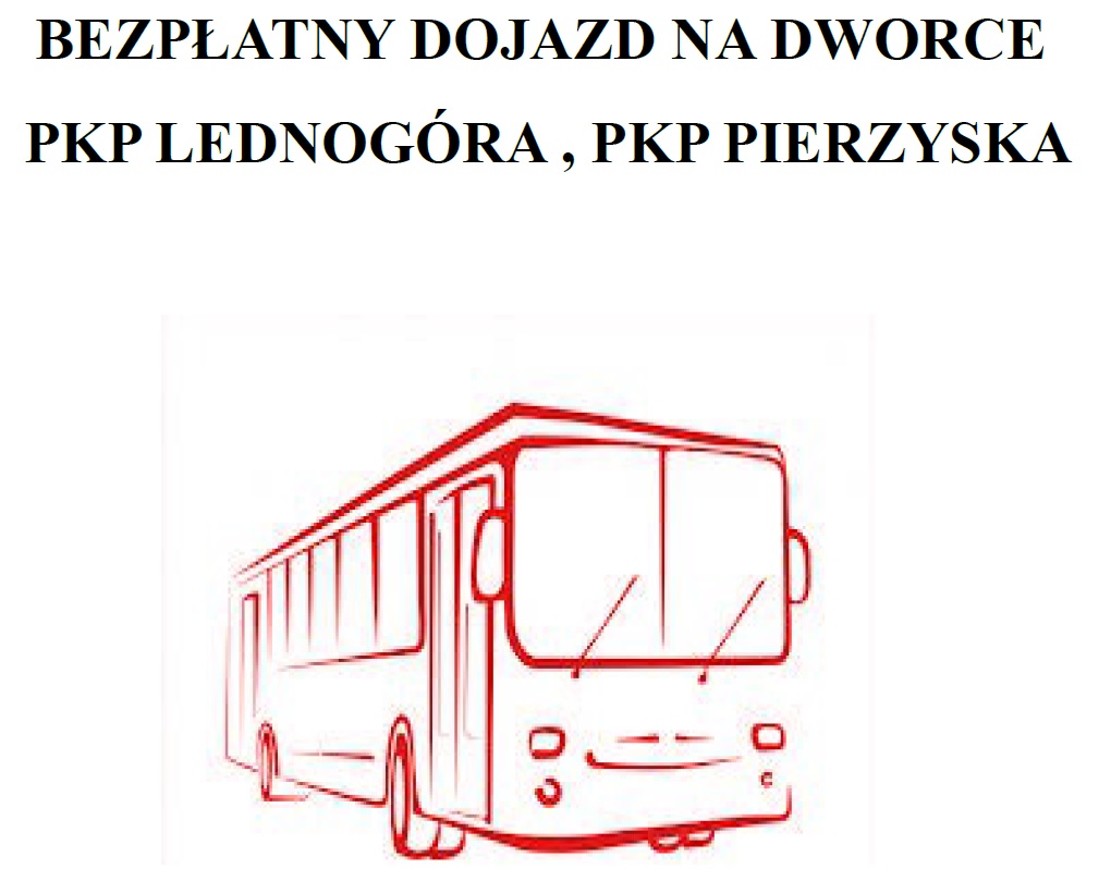 autobus z napisem